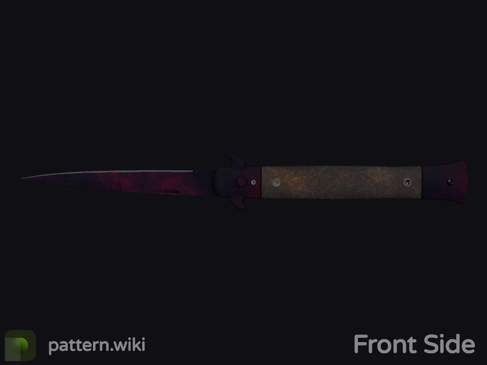 Stiletto Knife Doppler seed 773