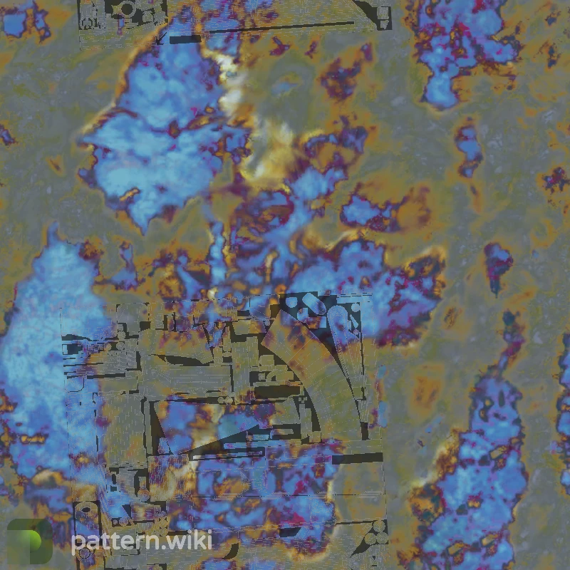 AK-47 Case Hardened seed 15 pattern template