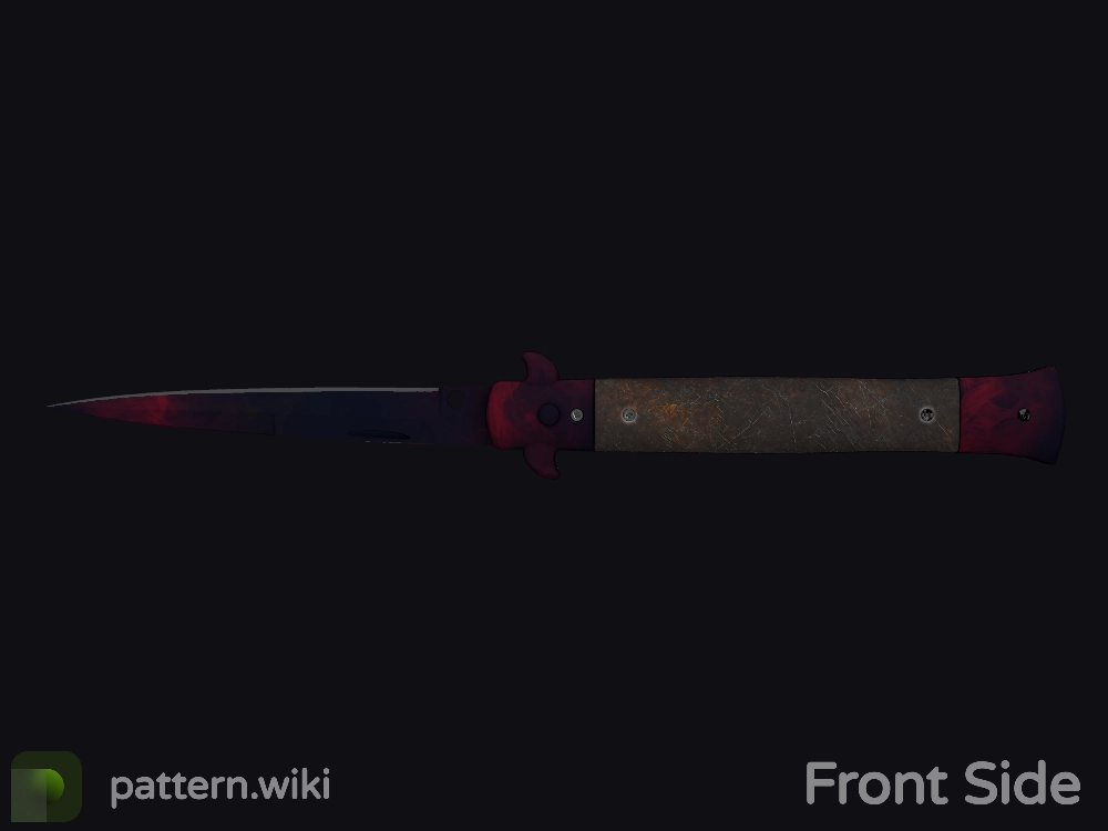 Stiletto Knife Doppler seed 787