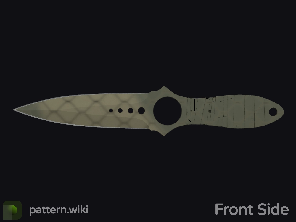 Skeleton Knife Safari Mesh seed 203