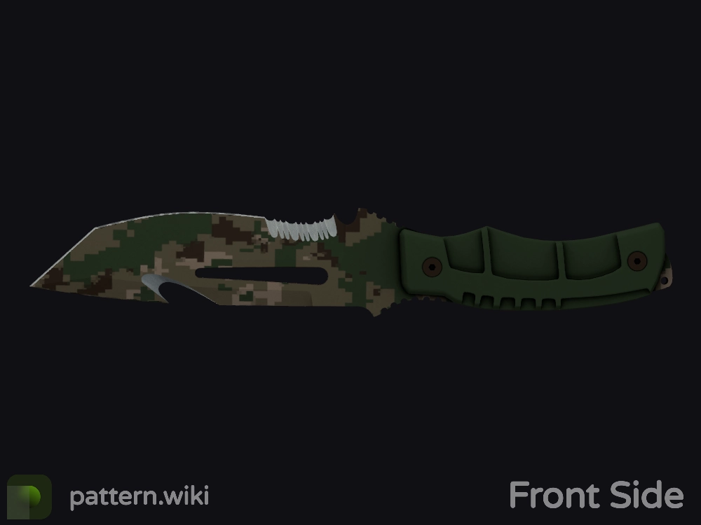 Survival Knife Forest DDPAT seed 604