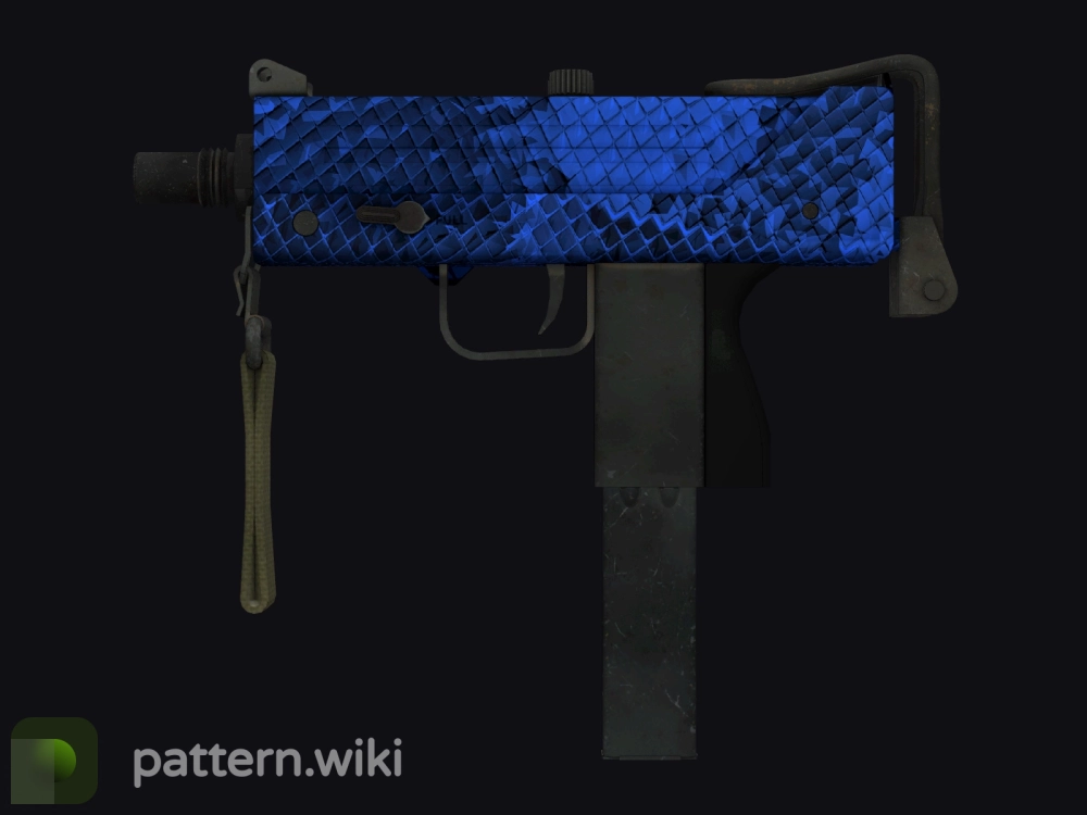 MAC-10 Lapis Gator seed 96