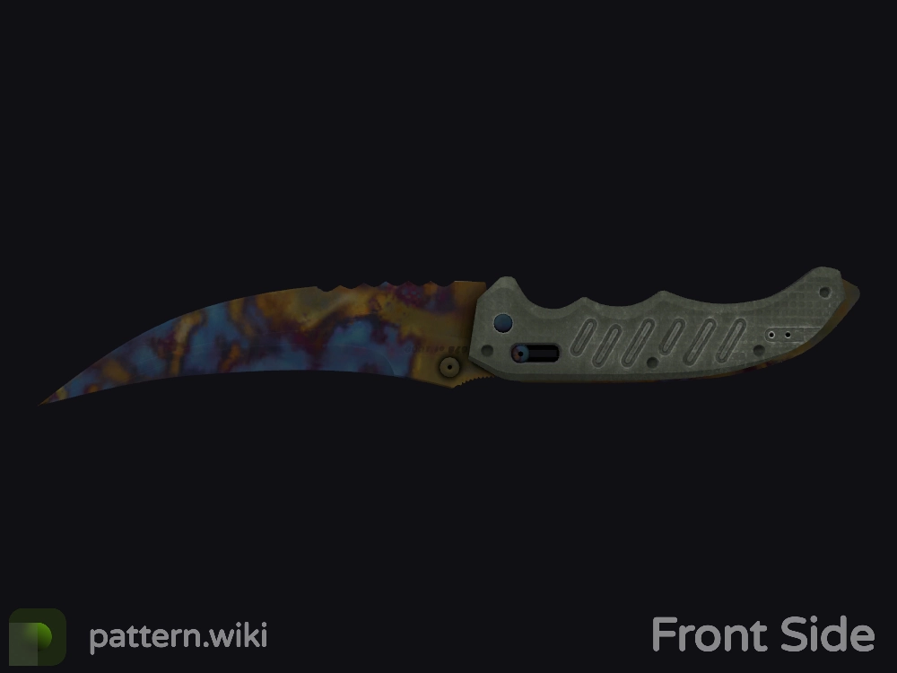 Flip Knife Case Hardened seed 129