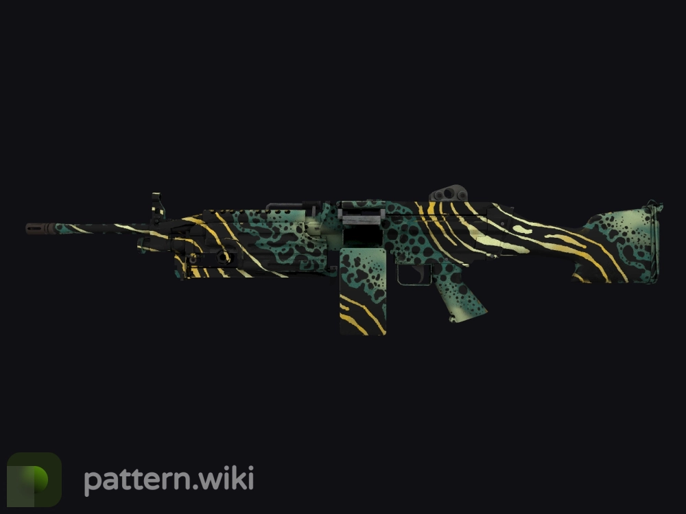 M249 Emerald Poison Dart seed 790