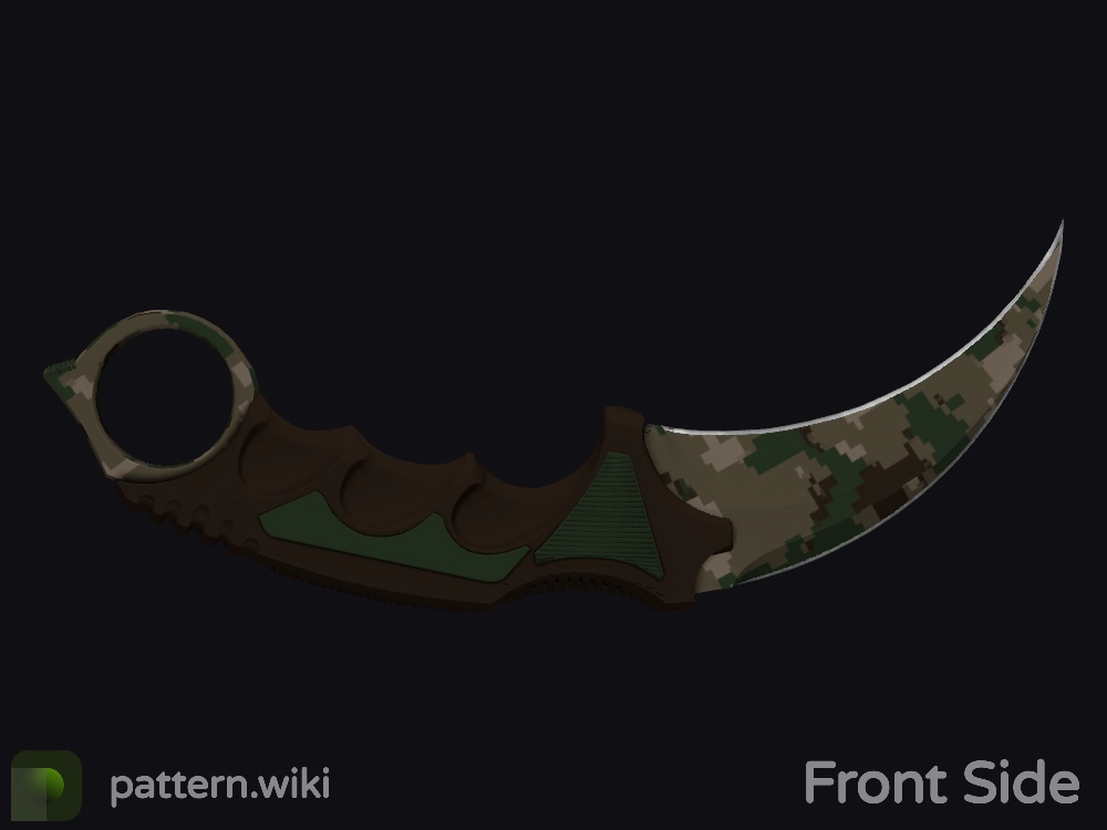 Karambit Forest DDPAT seed 549