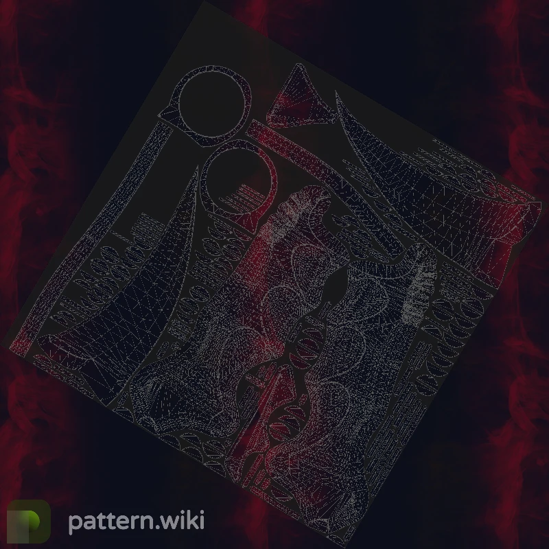 Karambit Doppler seed 100 pattern template