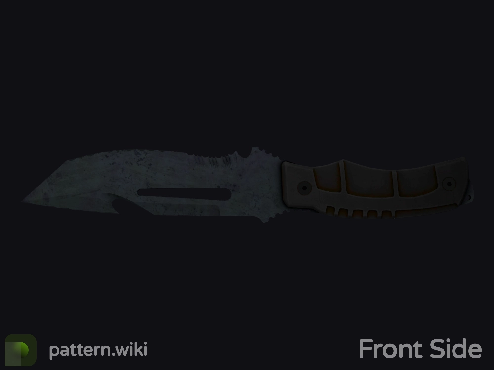 Survival Knife Blue Steel seed 432