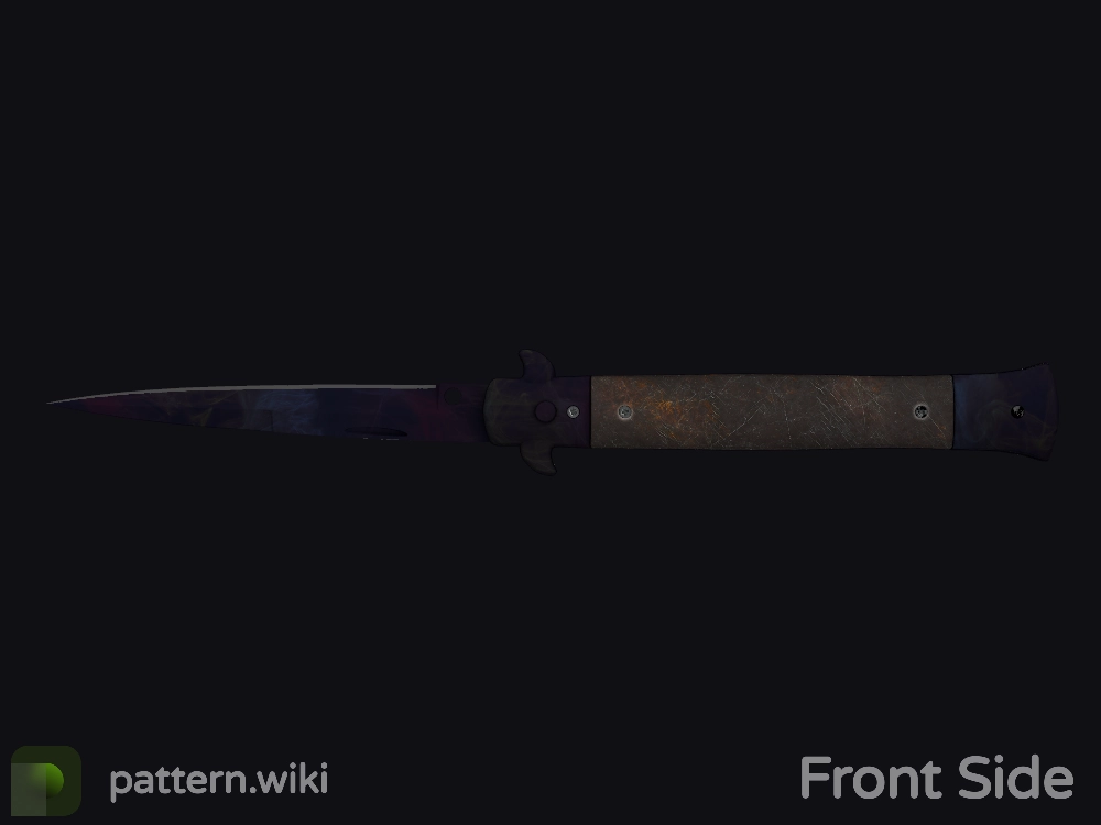 Stiletto Knife Doppler seed 296