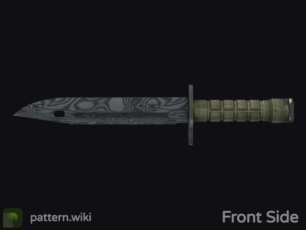 Bayonet Damascus Steel seed 290