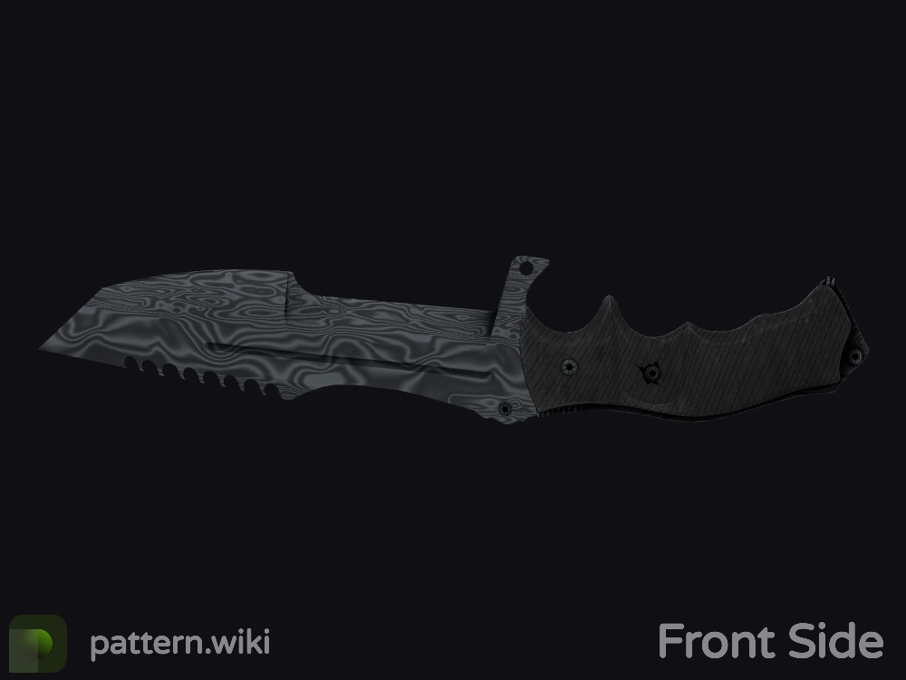 Huntsman Knife Damascus Steel seed 155