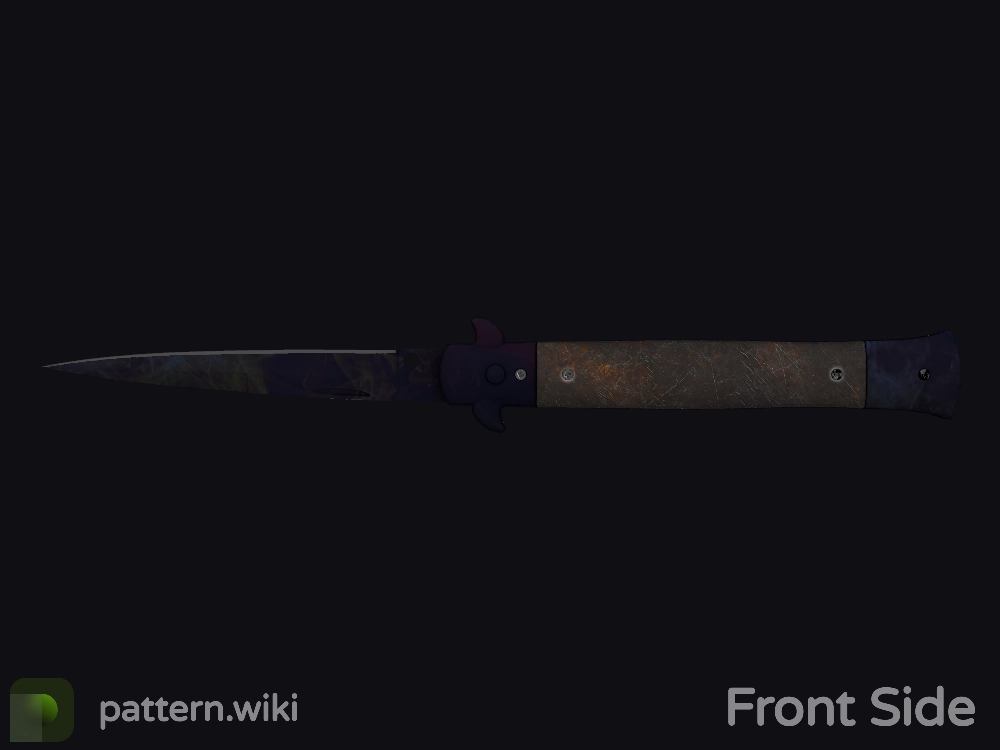 Stiletto Knife Doppler seed 34