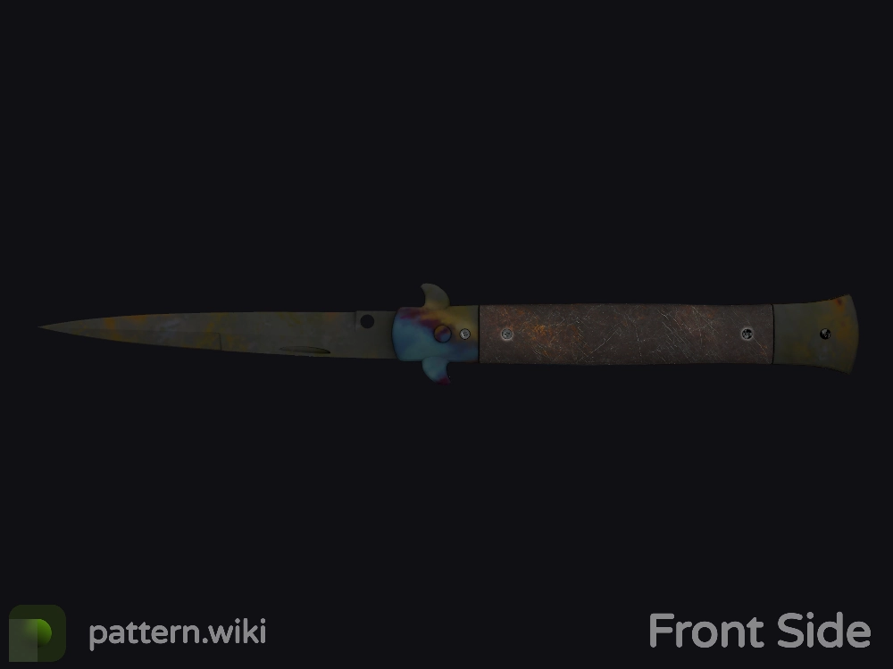 Stiletto Knife Case Hardened seed 993