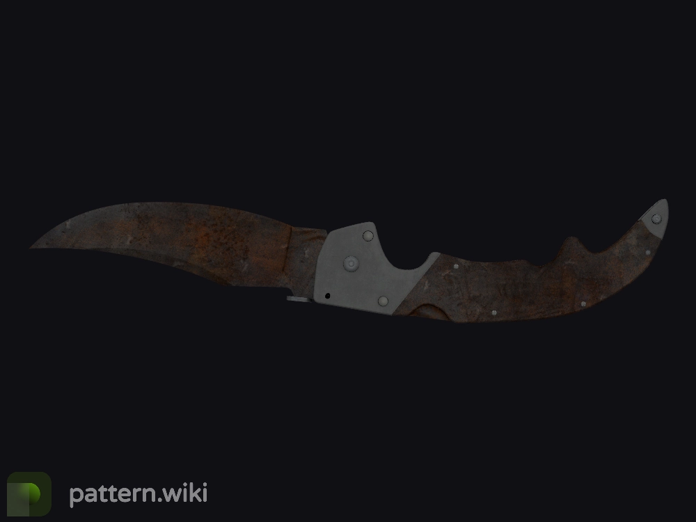 Falchion Knife Rust Coat seed 90