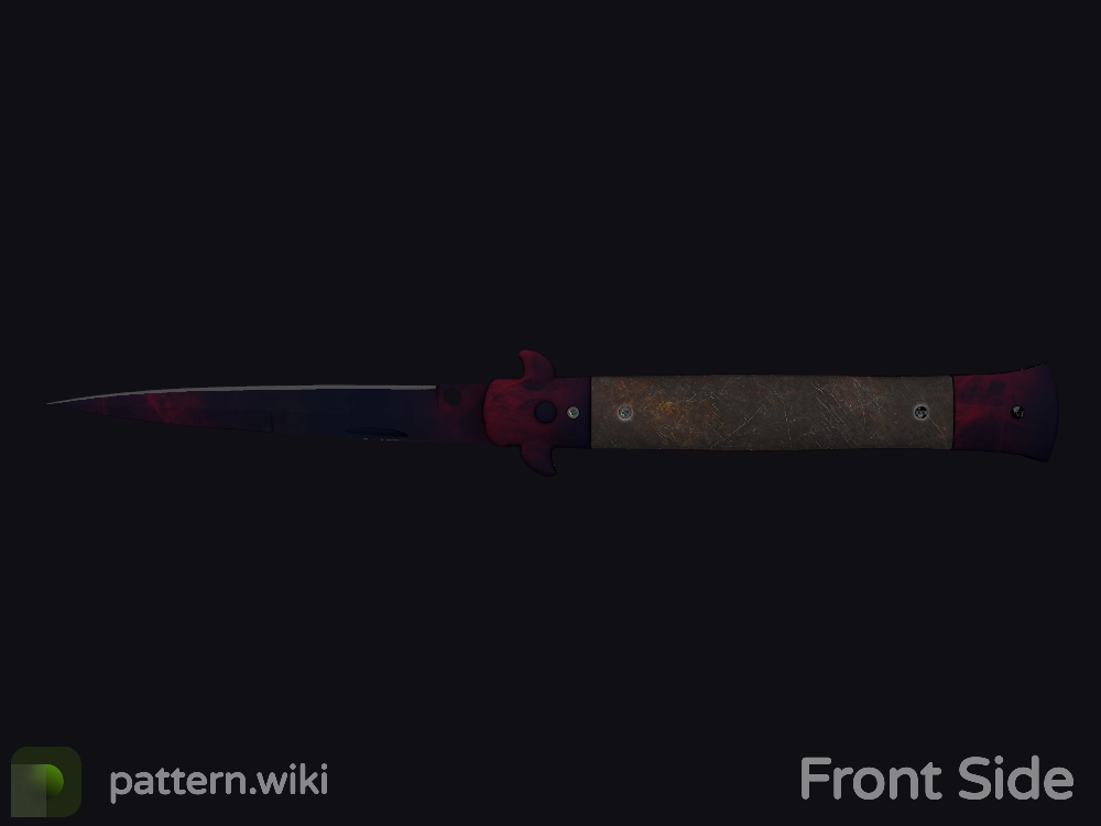 Stiletto Knife Doppler seed 728