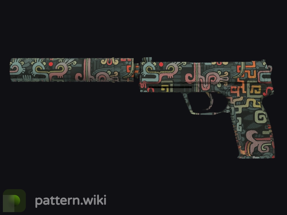 USP-S Ancient Visions seed 418