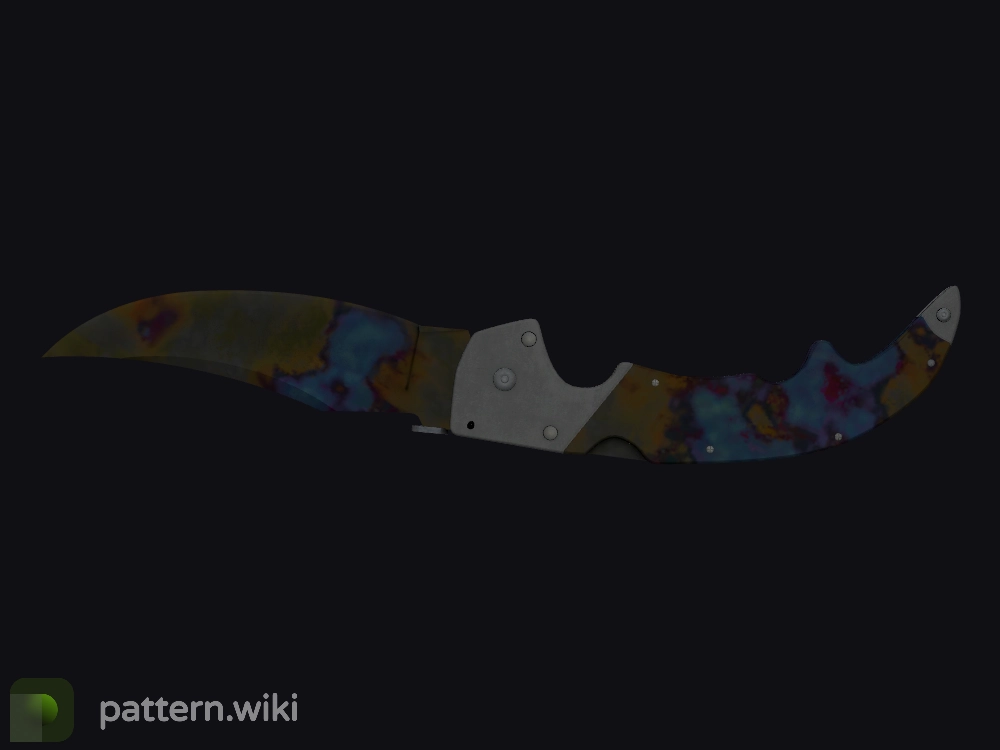 Falchion Knife Case Hardened seed 183