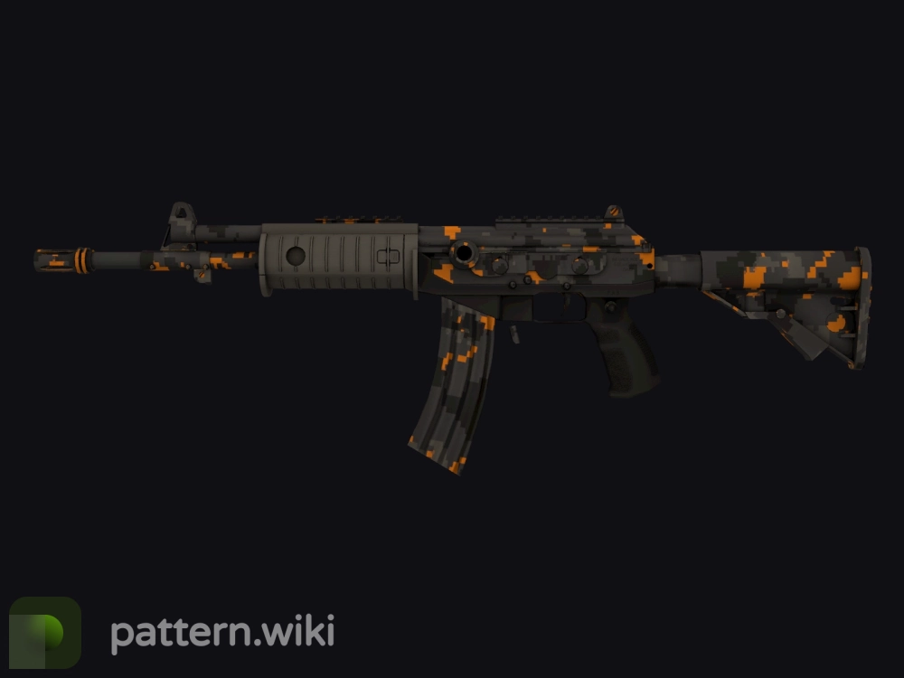 Galil AR Orange DDPAT seed 830