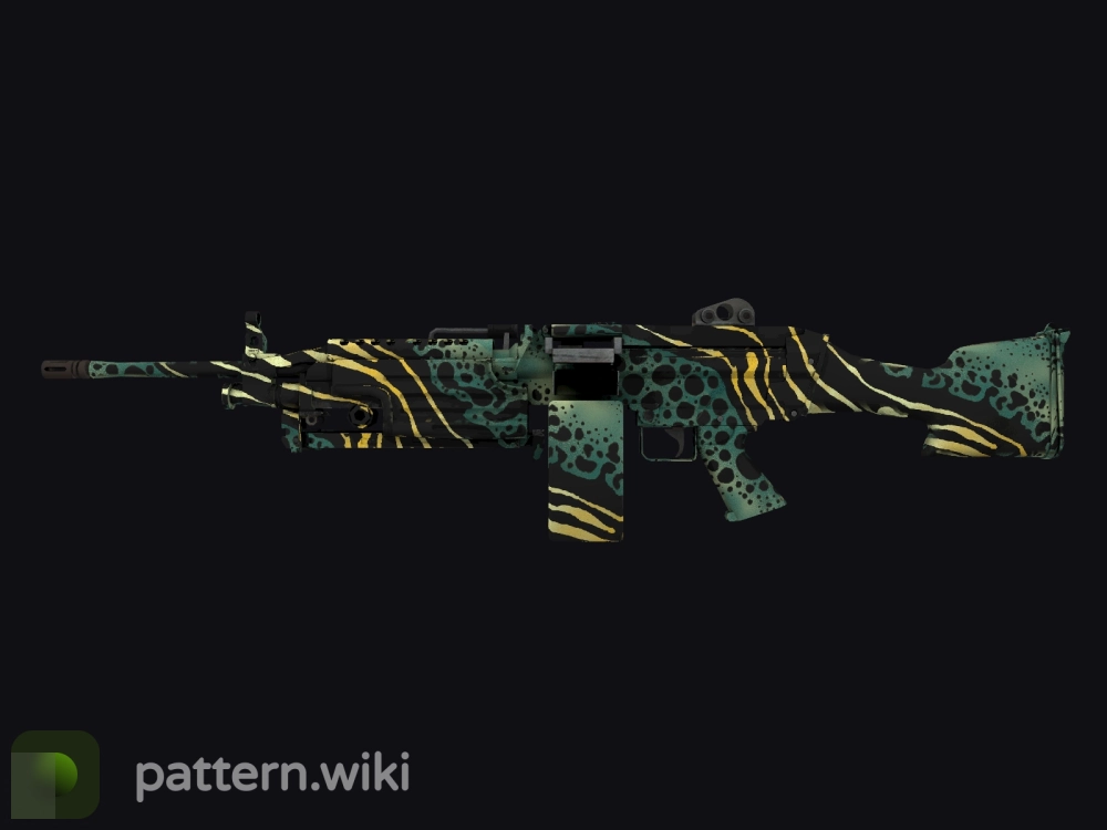 M249 Emerald Poison Dart seed 99