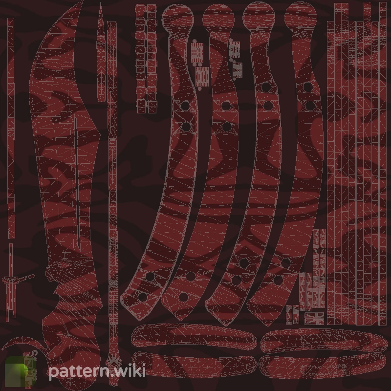 Butterfly Knife Slaughter seed 688 pattern template