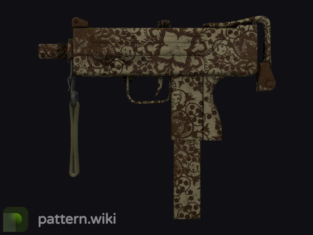 MAC-10 Sienna Damask seed 529