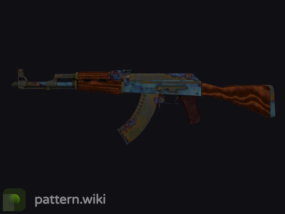 AK-47 Case Hardened seed 853