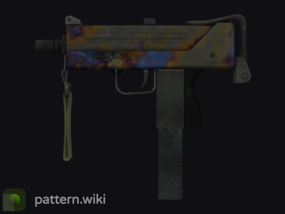 MAC-10 Case Hardened seed 697