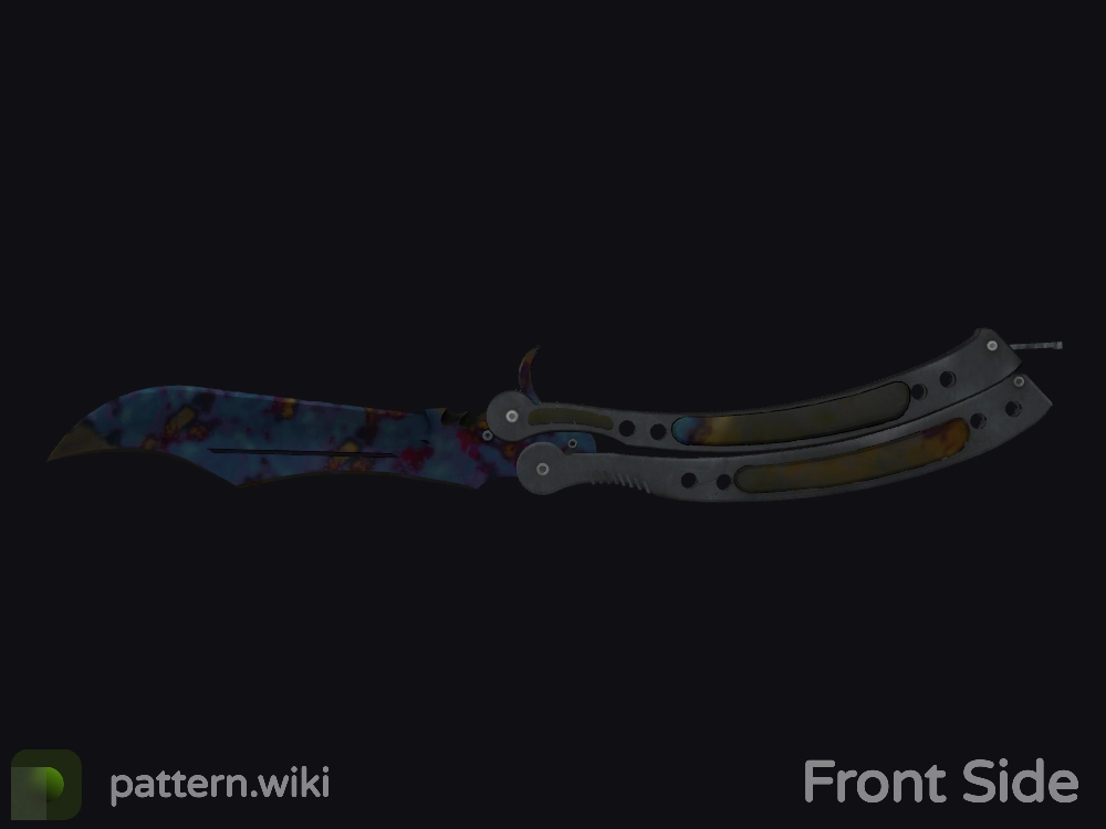 Butterfly Knife Case Hardened seed 396