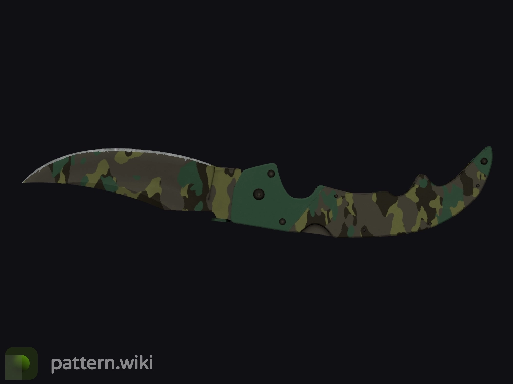 Falchion Knife Boreal Forest seed 849