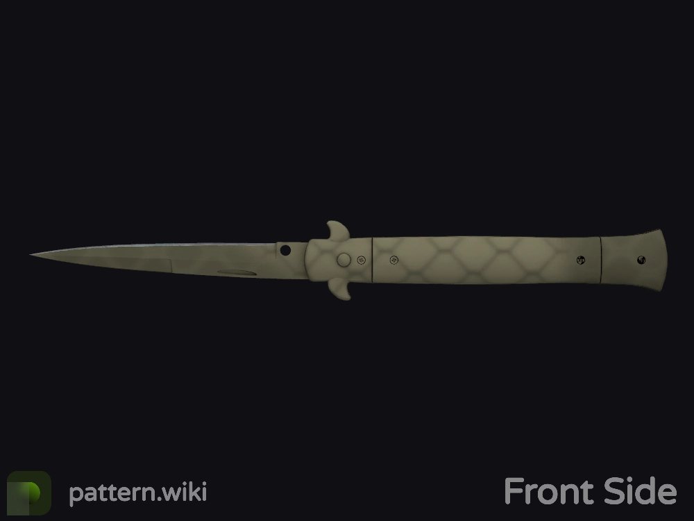 Stiletto Knife Safari Mesh seed 573