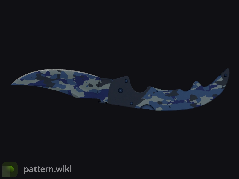 Falchion Knife Bright Water seed 8