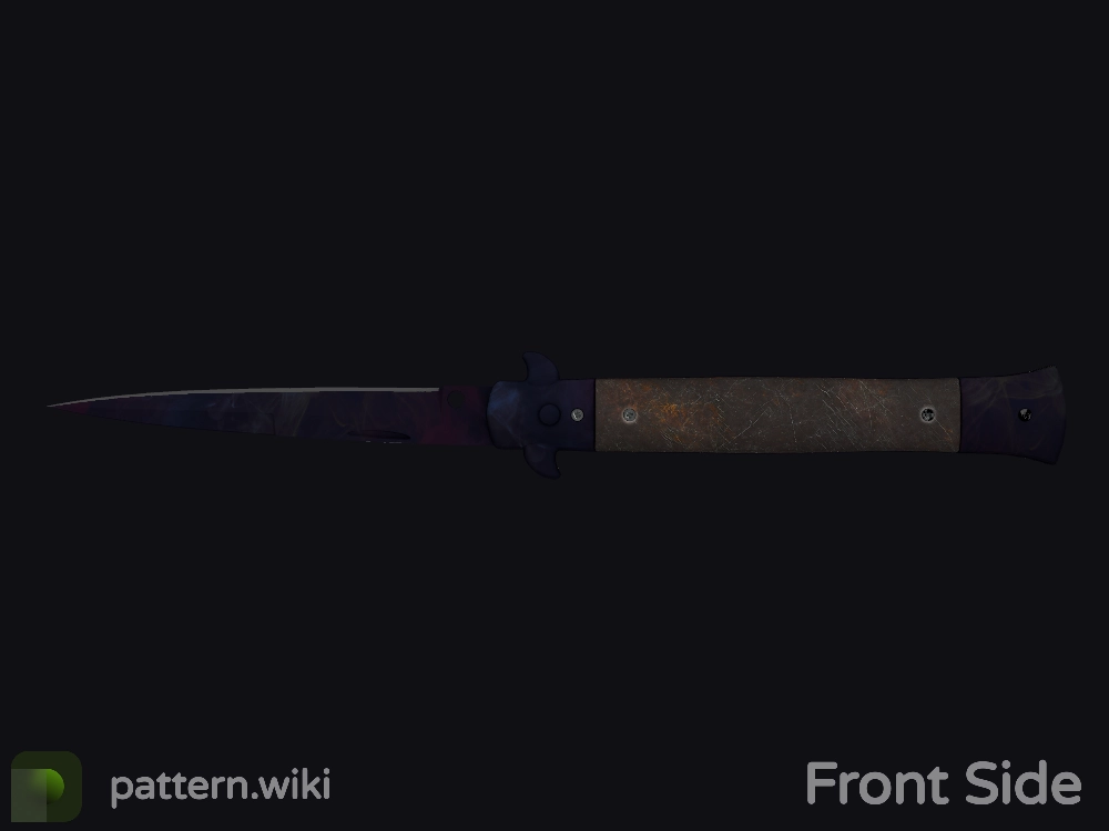 Stiletto Knife Doppler seed 687