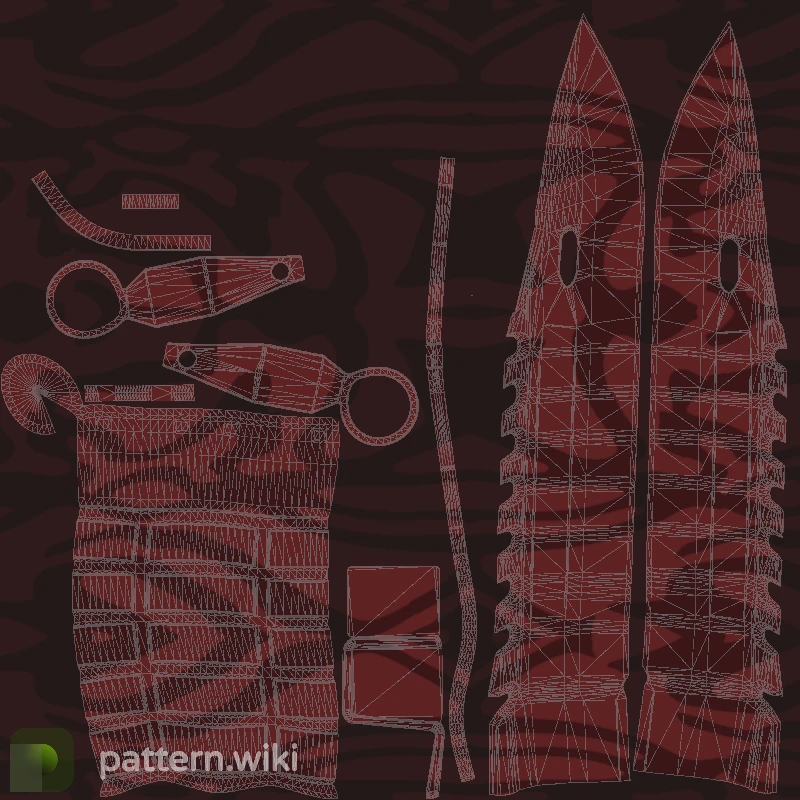 M9 Bayonet Slaughter seed 267 pattern template