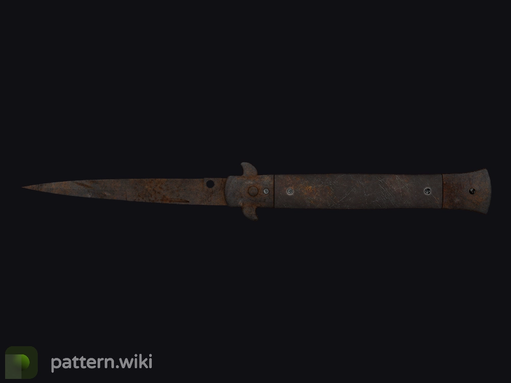 Stiletto Knife Rust Coat seed 137