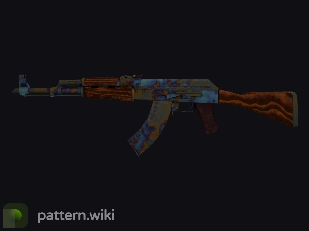 AK-47 Case Hardened seed 624