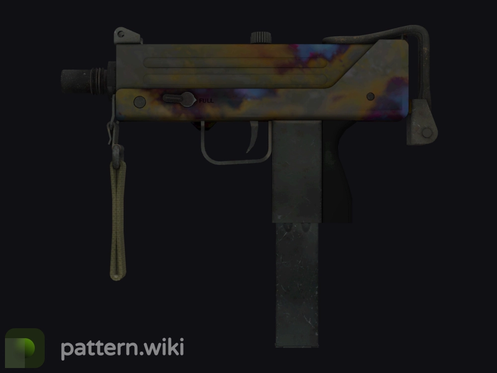 MAC-10 Case Hardened seed 134