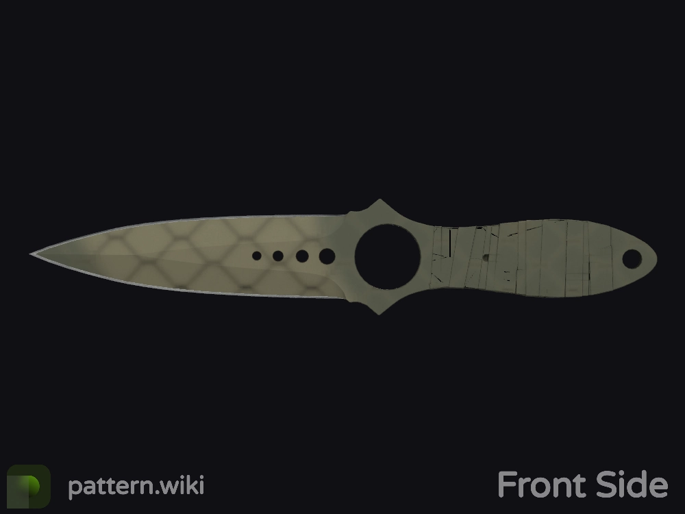 Skeleton Knife Safari Mesh seed 764