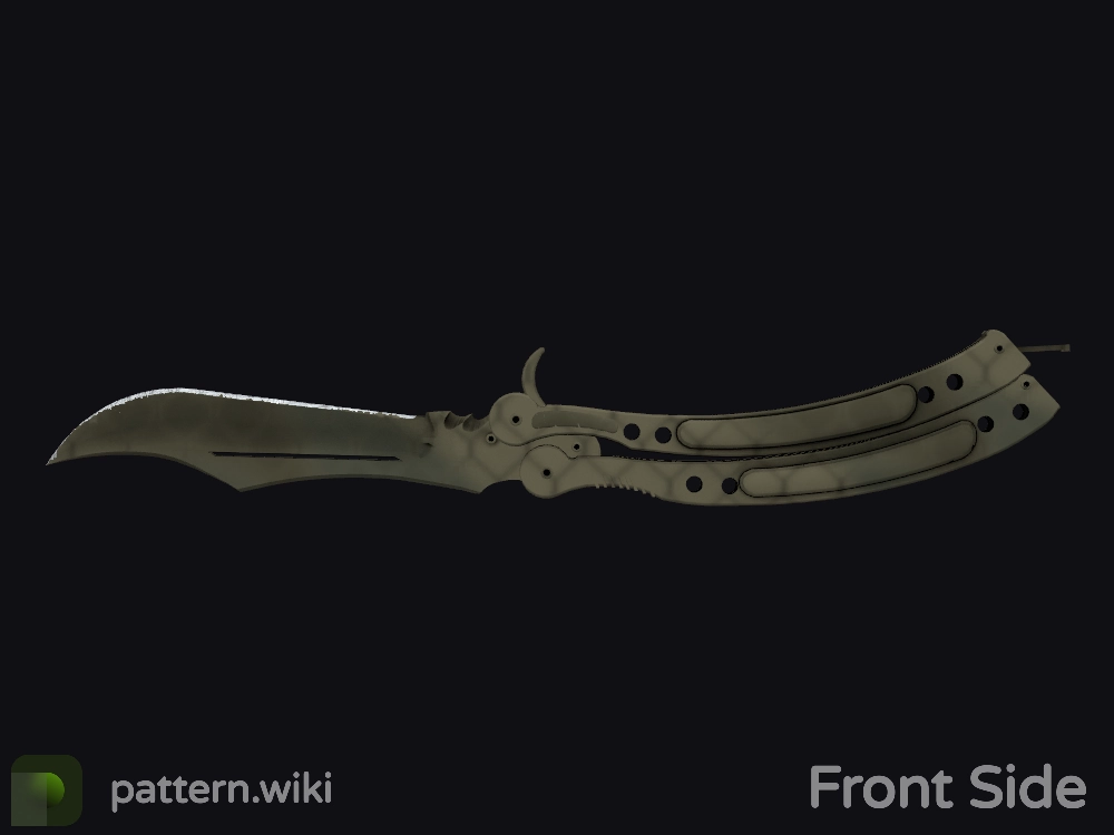 Butterfly Knife Safari Mesh seed 668