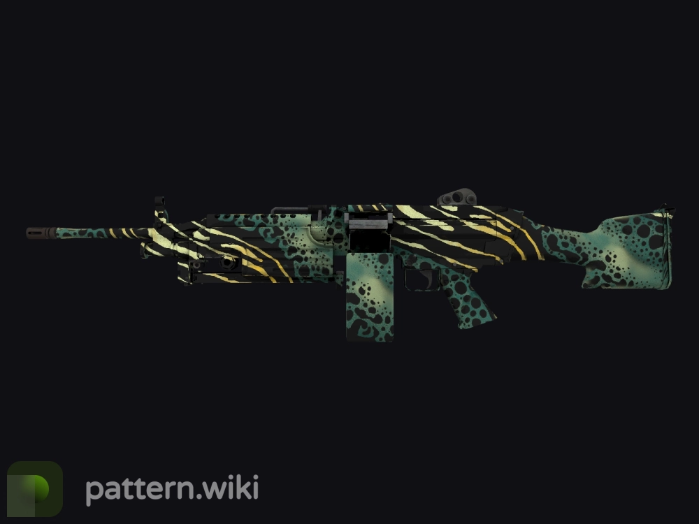 M249 Emerald Poison Dart seed 266