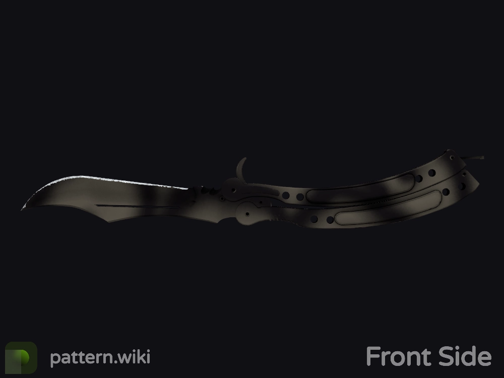 Butterfly Knife Scorched seed 664