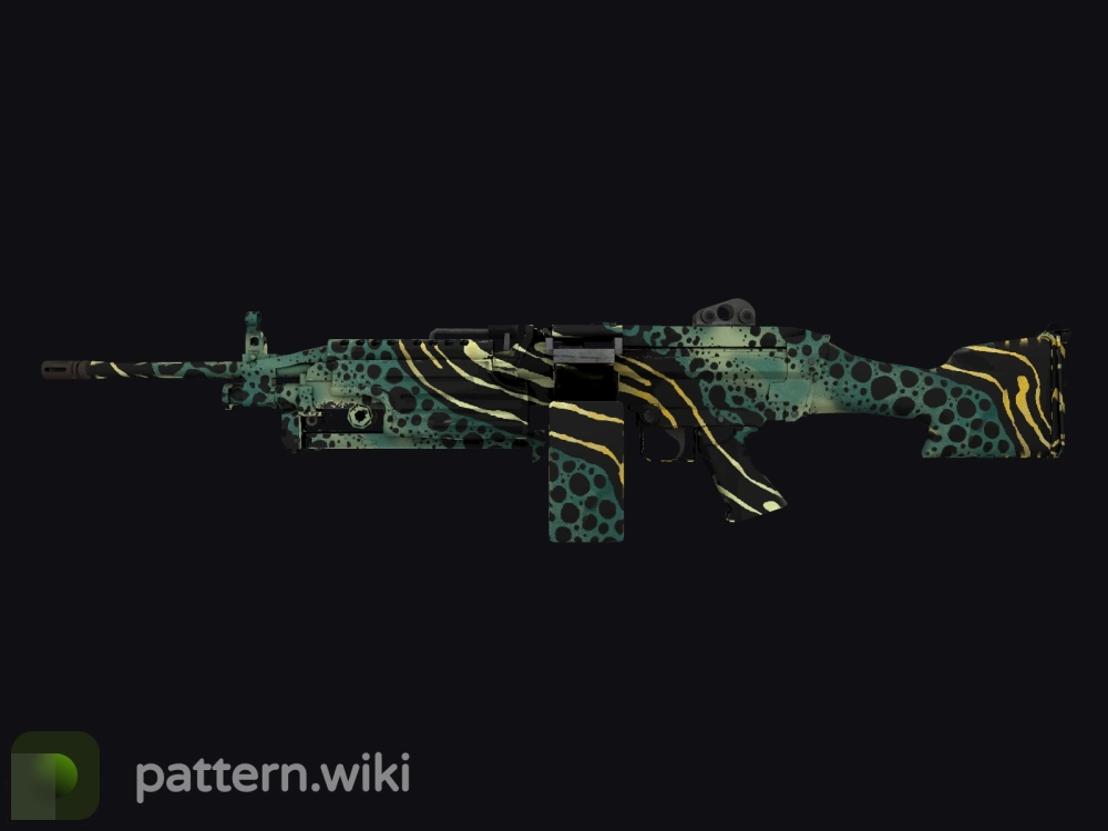 M249 Emerald Poison Dart seed 965