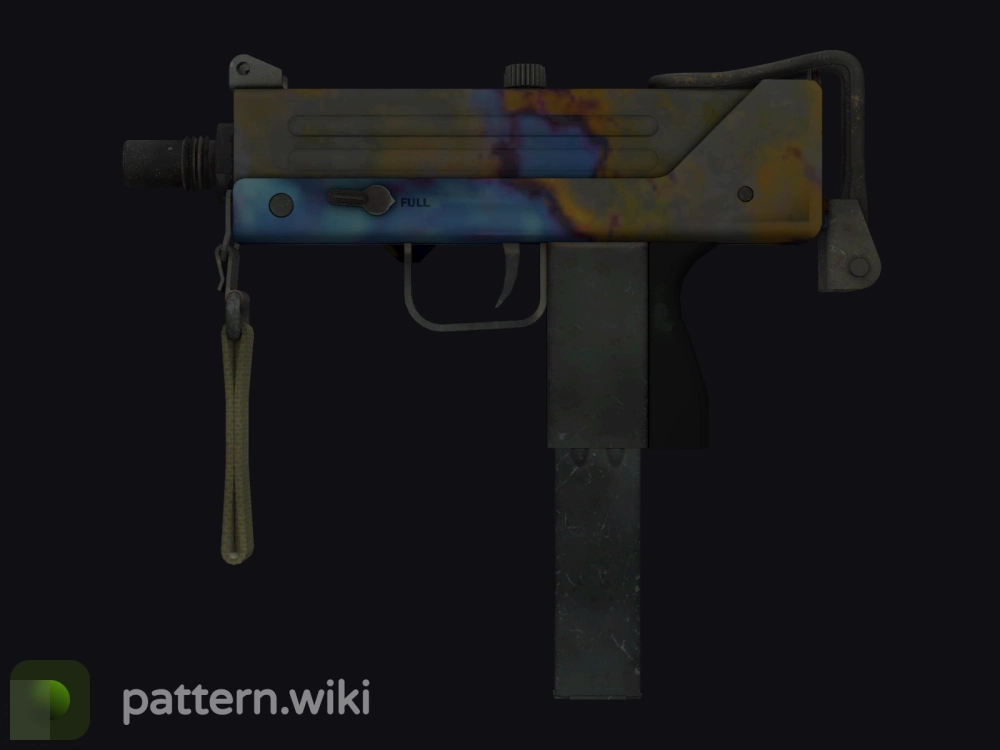 MAC-10 Case Hardened seed 965