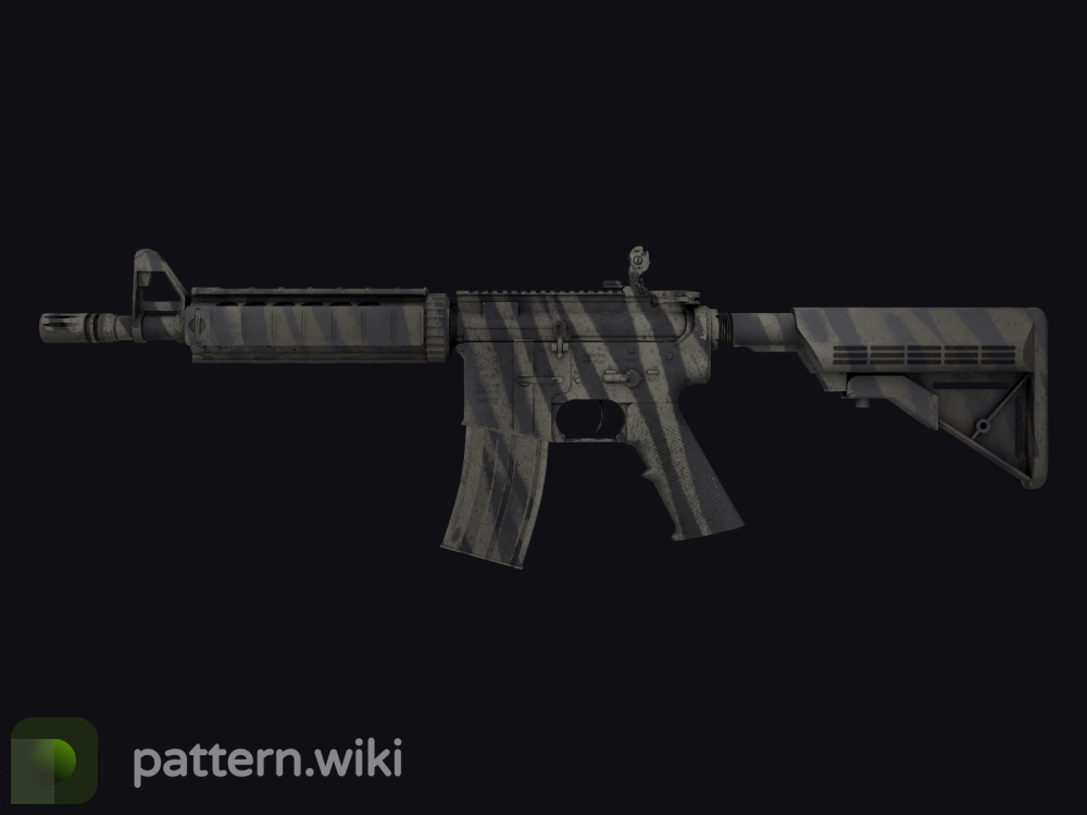 M4A4 Faded Zebra seed 942