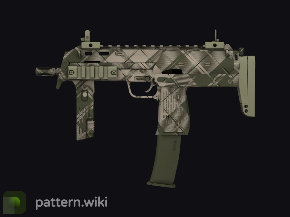 MP7 Olive Plaid seed 764