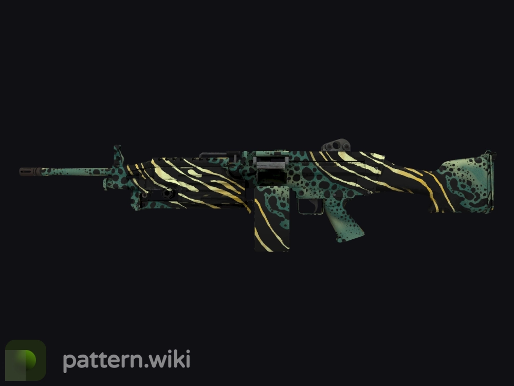 M249 Emerald Poison Dart seed 761