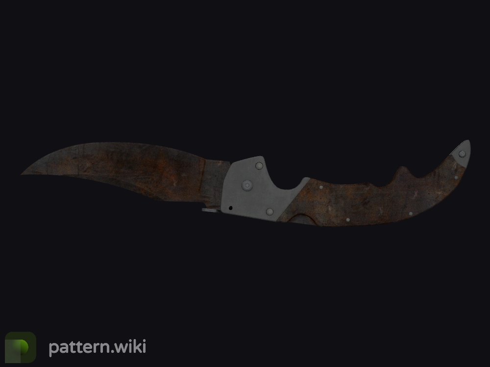 Falchion Knife Rust Coat seed 152