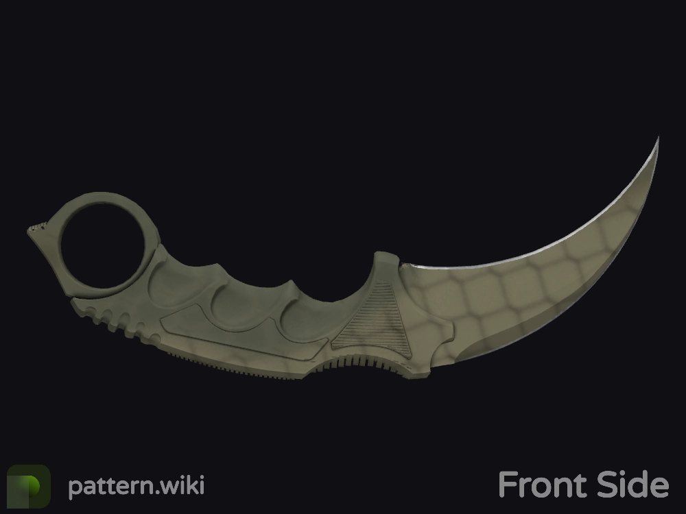 Karambit Safari Mesh seed 775