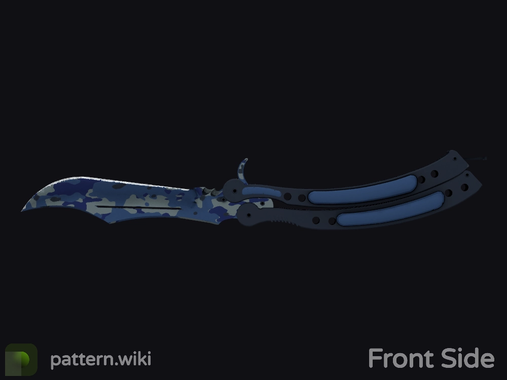 Butterfly Knife Bright Water seed 925