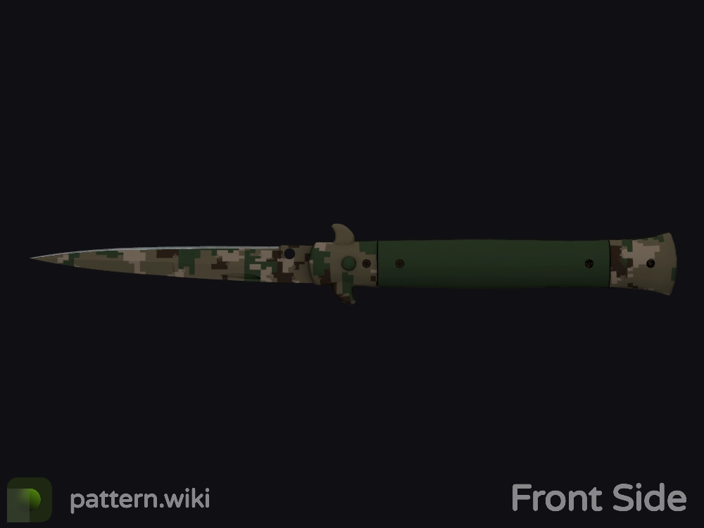 Stiletto Knife Forest DDPAT seed 61