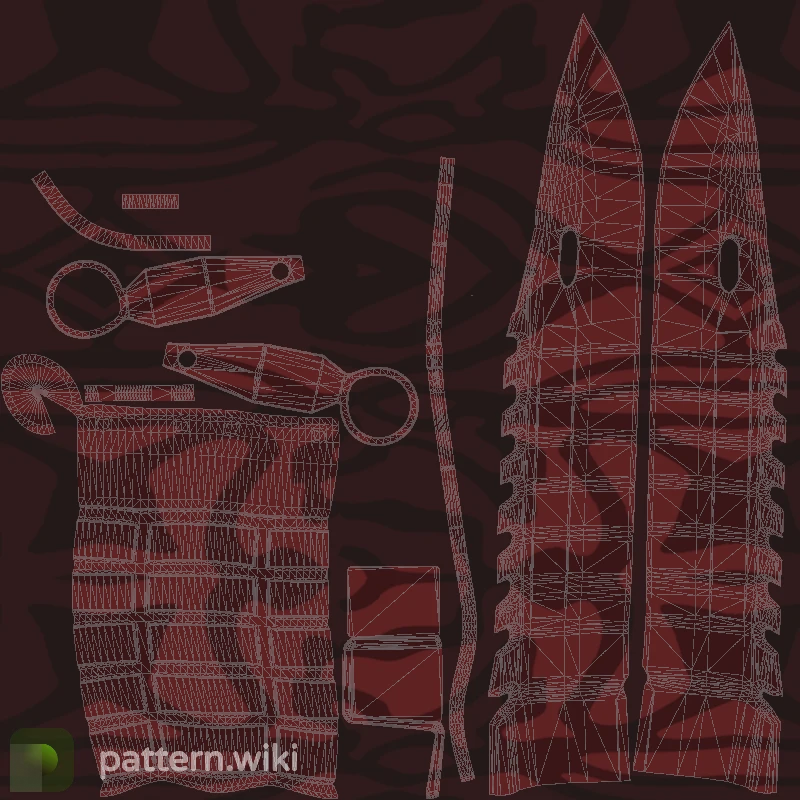 M9 Bayonet Slaughter seed 581 pattern template