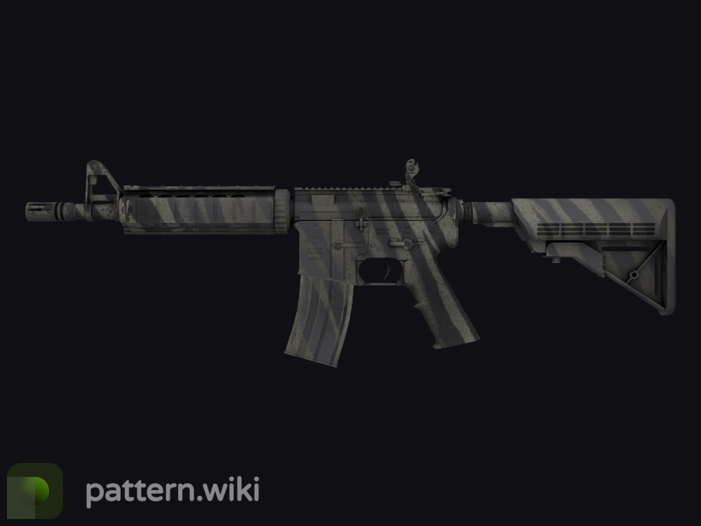 M4A4 Faded Zebra seed 11